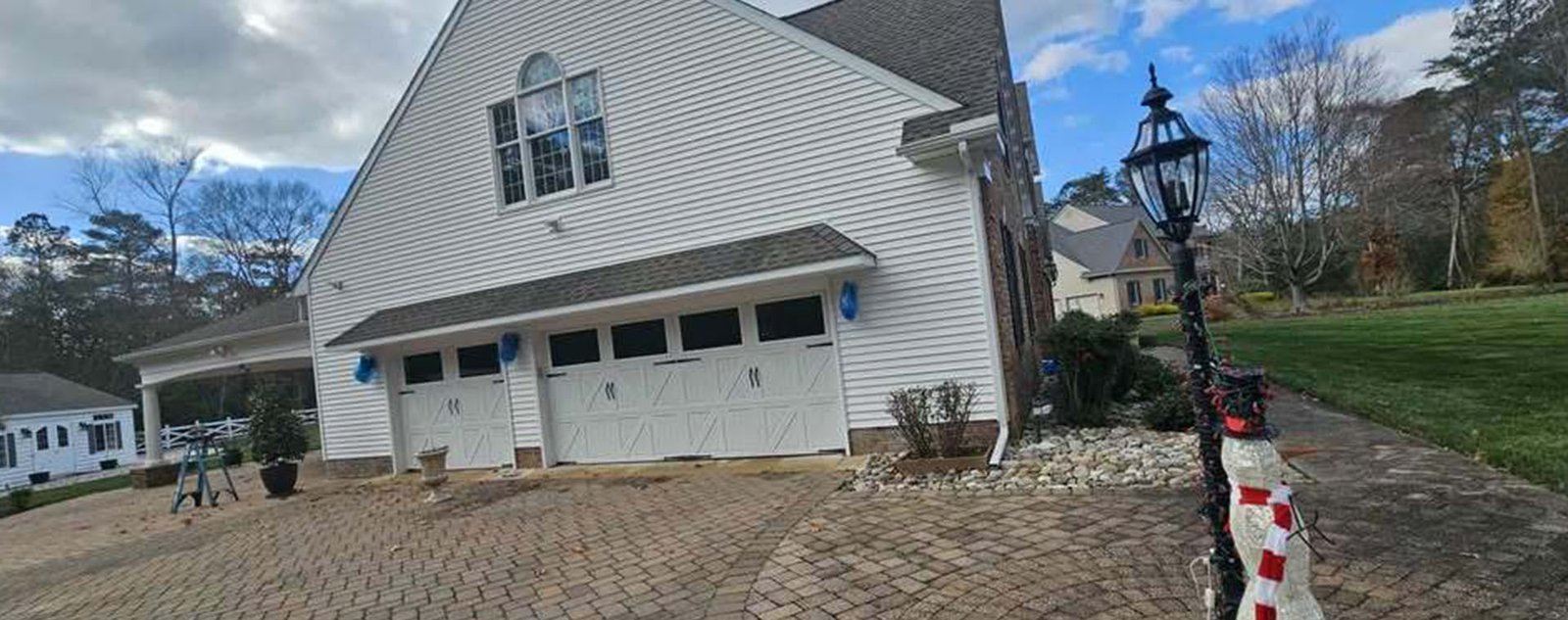 Home exterior with driveway and landscaping in Salisbury, MD